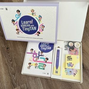 Learn Korean with TinyTAN (BTS) learning set